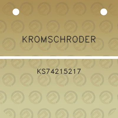 kromschroder-ks74215217