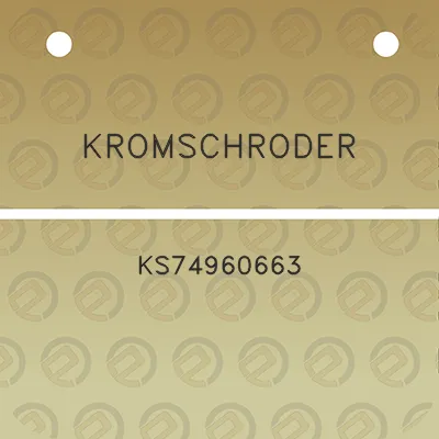 kromschroder-ks74960663