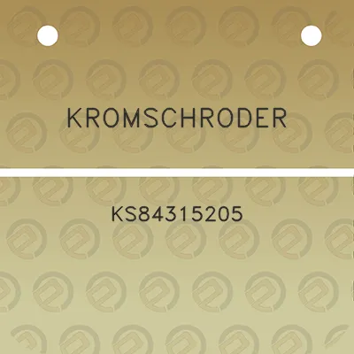 kromschroder-ks84315205