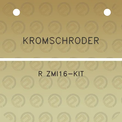 kromschroder-r-zmi16-kit