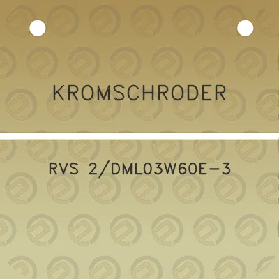 kromschroder-rvs-2dml03w60e-3