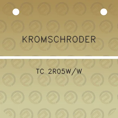 kromschroder-tc-2r05ww