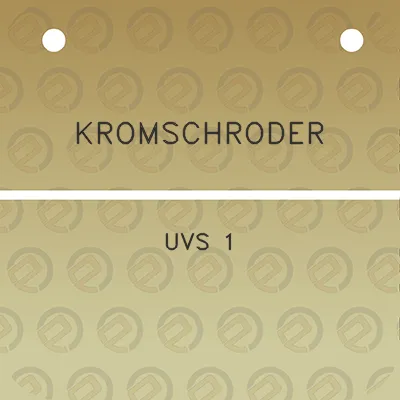 kromschroder-uvs-1