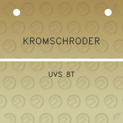 kromschroder-uvs-8t