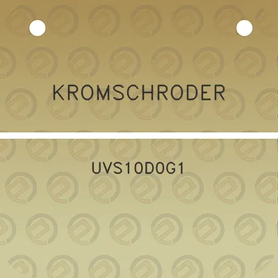 kromschroder-uvs10d0g1