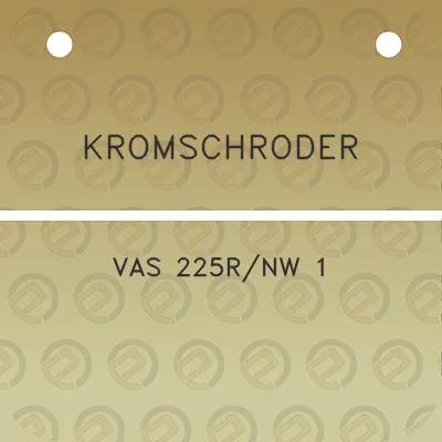 kromschroder-vas-225rnw-1