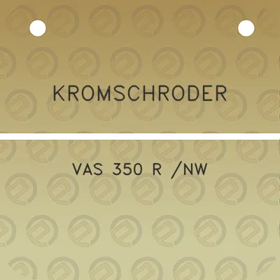 kromschroder-vas-350-r-nw