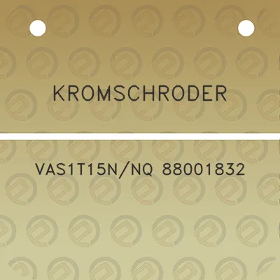 kromschroder-vas1t15nnq-88001832