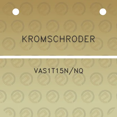 kromschroder-vas1t15nnq