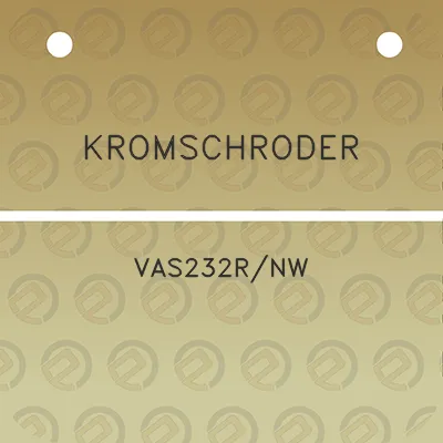 kromschroder-vas232rnw