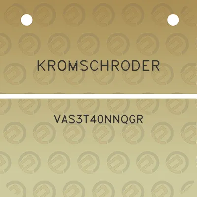 kromschroder-vas3t40nnqgr