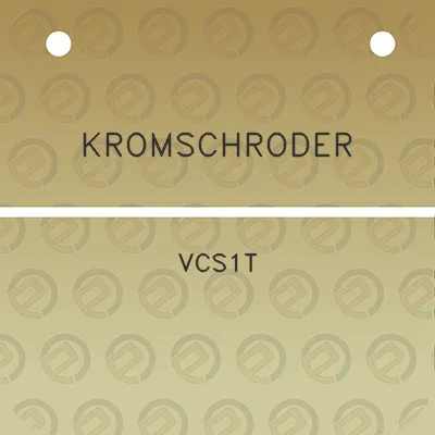 kromschroder-vcs1t