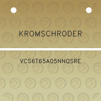 kromschroder-vcs6t65a05nnqsre