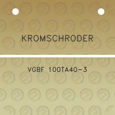 kromschroder-vgbf-100ta40-3