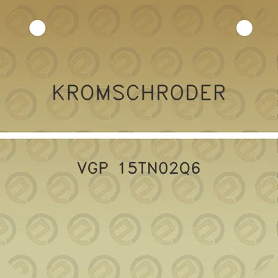 kromschroder-vgp-15tn02q6