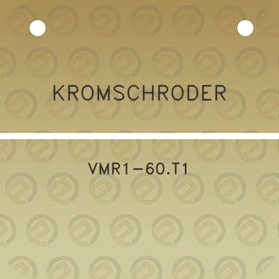 kromschroder-vmr1-60t1