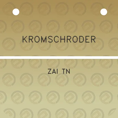 kromschroder-zai-tn