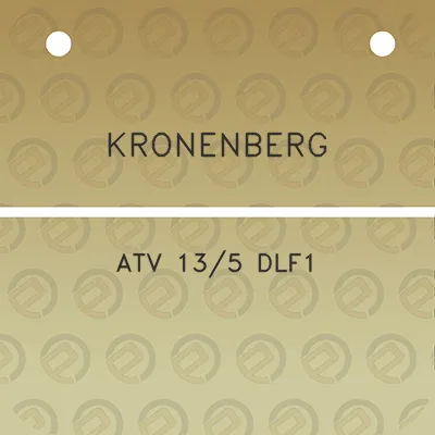 kronenberg-atv-135-dlf1