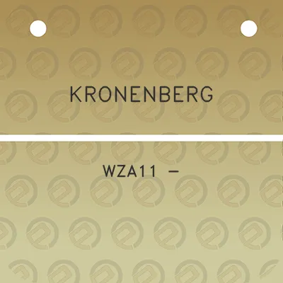 kronenberg-wza11