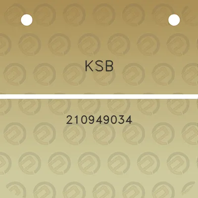 ksb-210949034