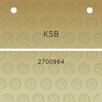 ksb-2700964