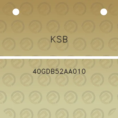 ksb-40gdb52aa010