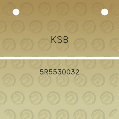 ksb-5r5530032