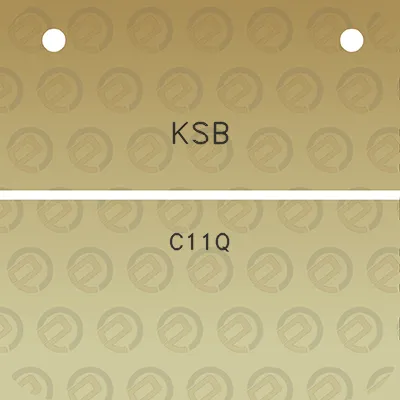 ksb-c11q