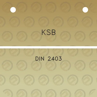 ksb-din-2403