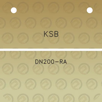 ksb-dn200-ra