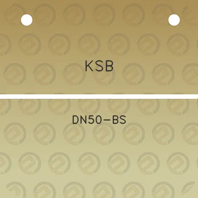 ksb-dn50-bs