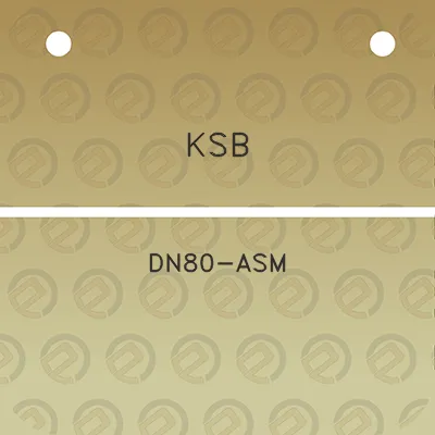 ksb-dn80-asm