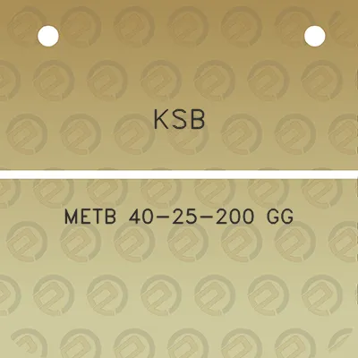 ksb-metb-40-25-200-gg