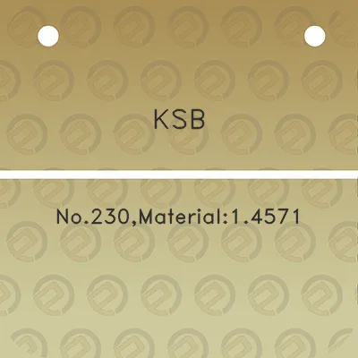 ksb-no230material14571