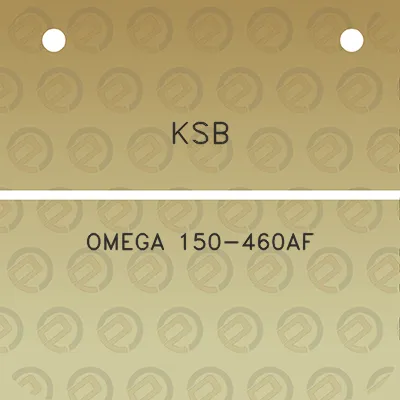 ksb-omega-150-460af