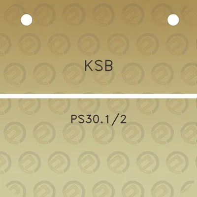 ksb-ps3012