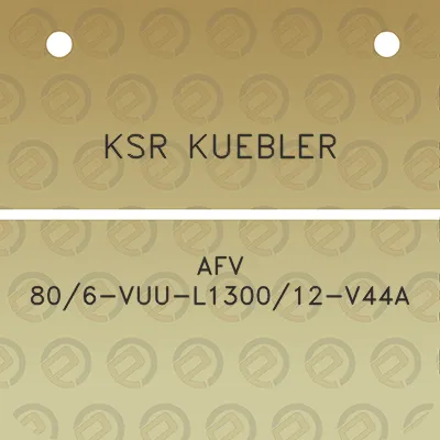 ksr-kuebler-afv-806-vuu-l130012-v44a