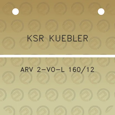 ksr-kuebler-arv-2-vo-l-16012