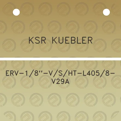 ksr-kuebler-erv-18-vsht-l4058-v29a