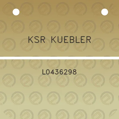 ksr-kuebler-l0436298