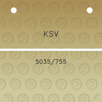 ksv-5035755