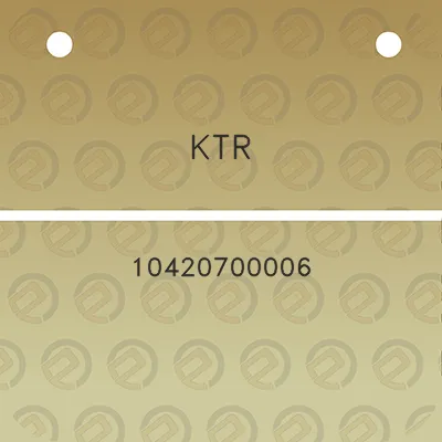 ktr-10420700006