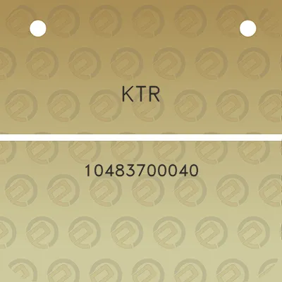 ktr-10483700040