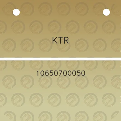 ktr-10650700050