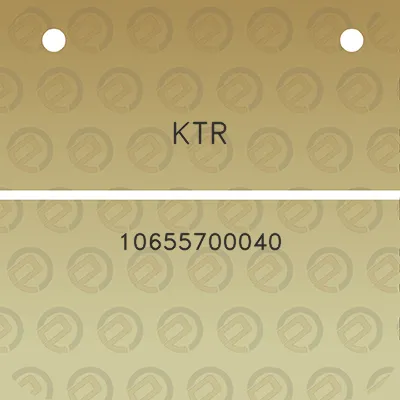 ktr-10655700040