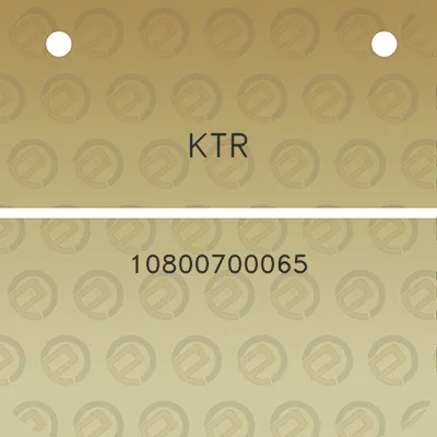 ktr-10800700065