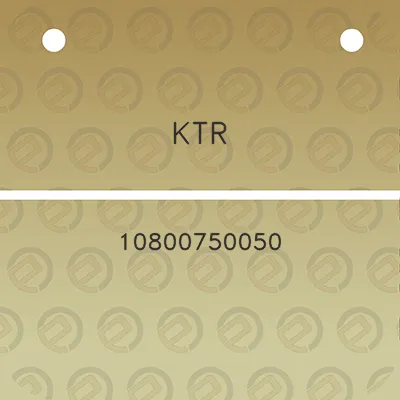 ktr-10800750050