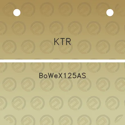 ktr-bowex125as