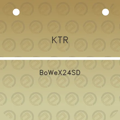 ktr-bowex24sd