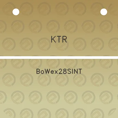 ktr-bowex28sint